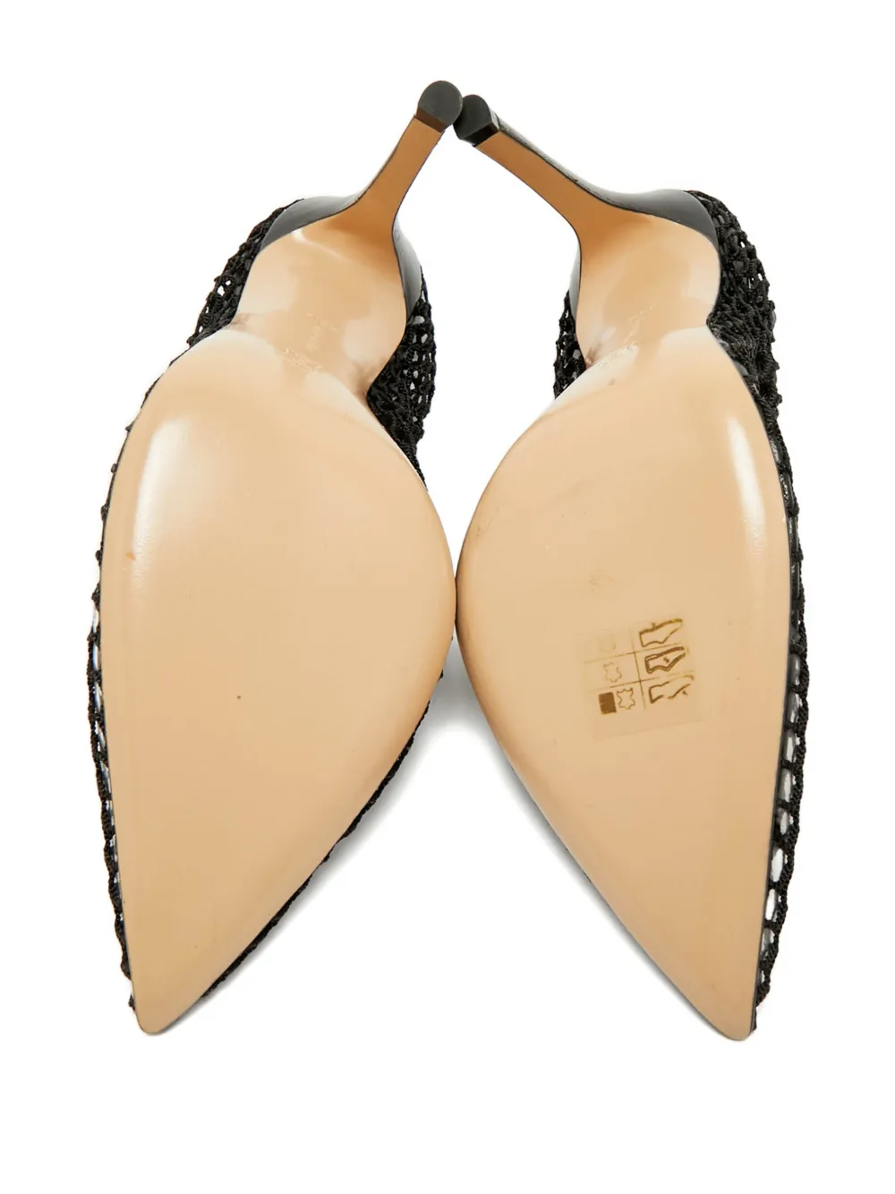 Pre-owned Gianvito Rossi Alisia Leather Pumps In Black