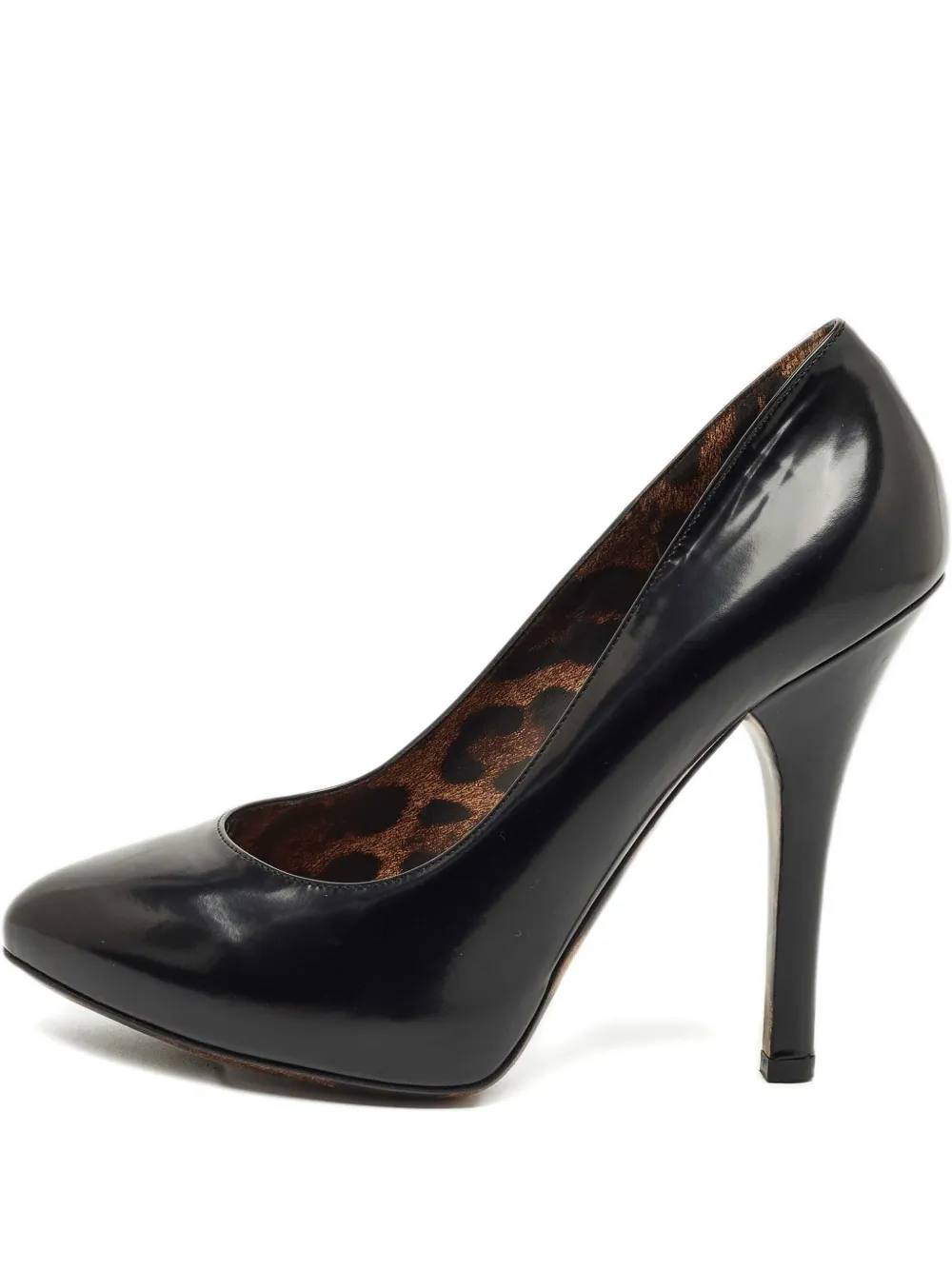 Dolce & Gabbana Pre-Owned black leather pumps - Nero