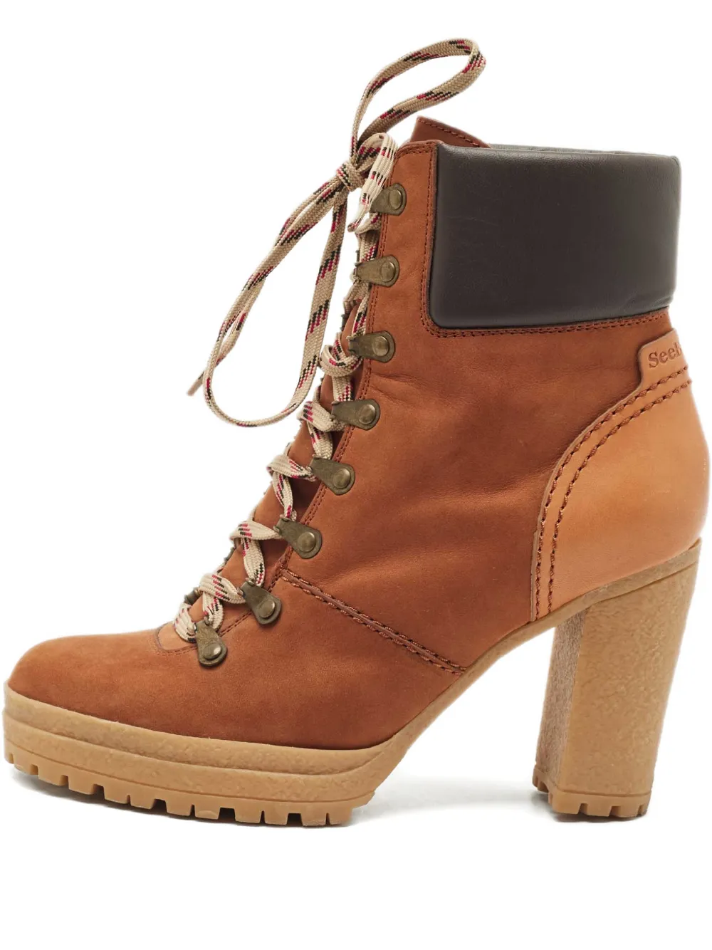 See By Chloé Vintage panelled boots - Marrone