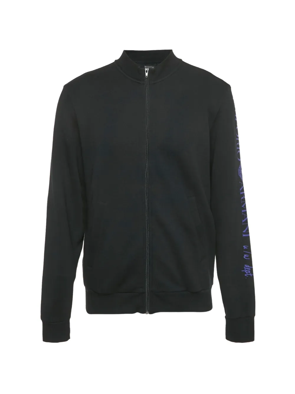 Emporio Armani Pre-Owned Giacca con logo - Nero