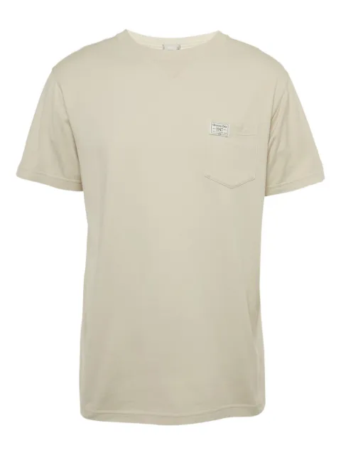 Christian Dior Pre-Owned playera con logo bordado 1947
