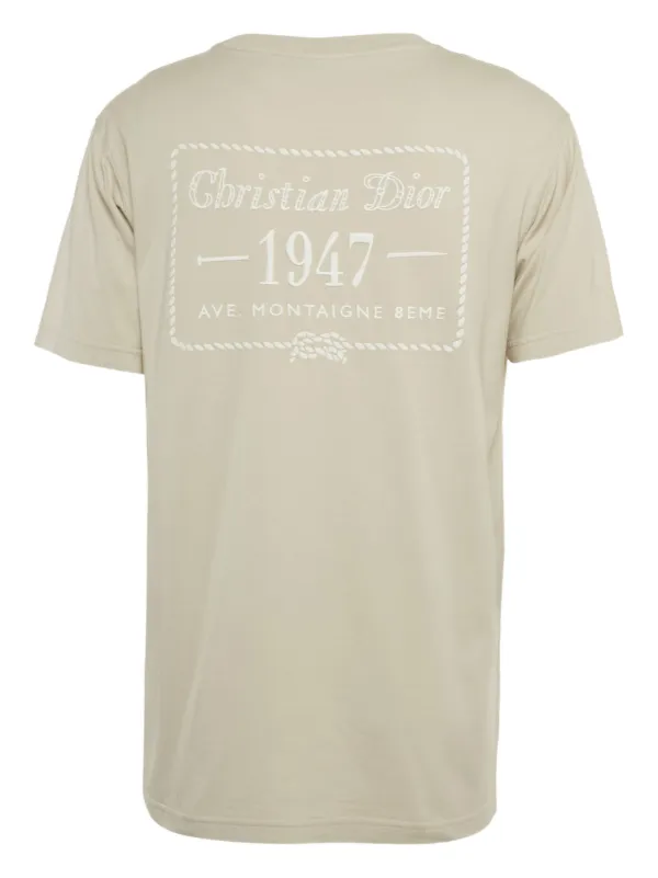 Dior MONTAGNE クリーム色 Tシャツ 33025701_63579076_600.jpg