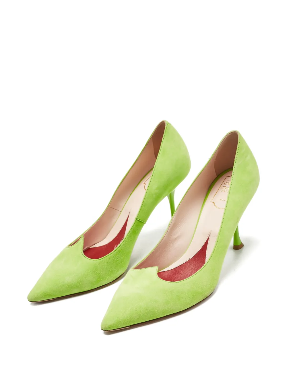 Roger Vivier suede pointed-toe pumps | Image 2