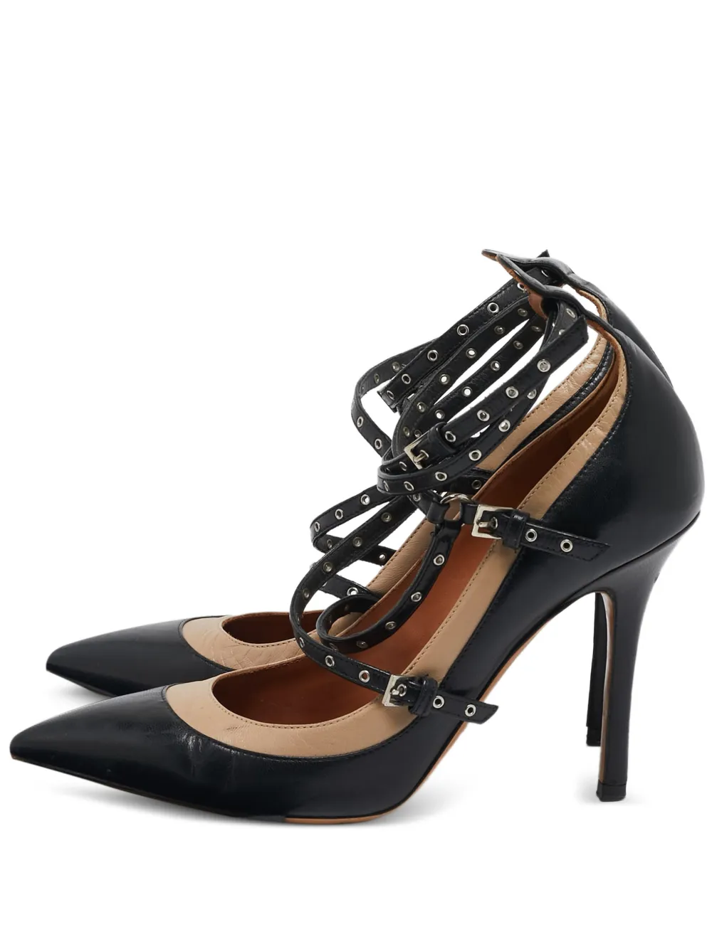 Valentino Garavani Pre-Owned Love Latch Pumps mit Schnallenriemen - Schwarz