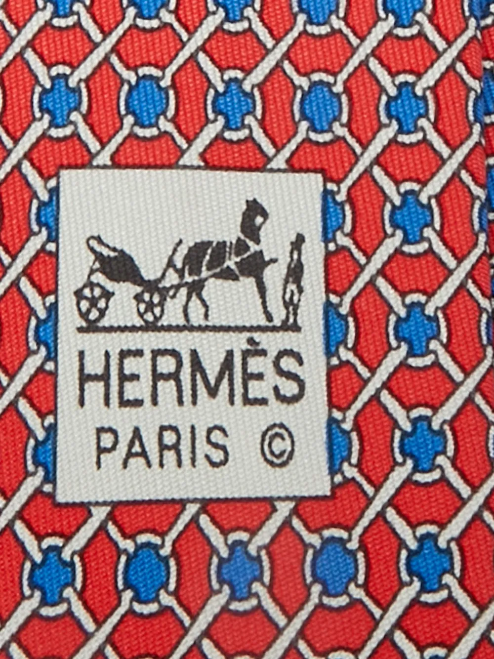 Hermès Pre-Owned Printed silk tie | Image 2