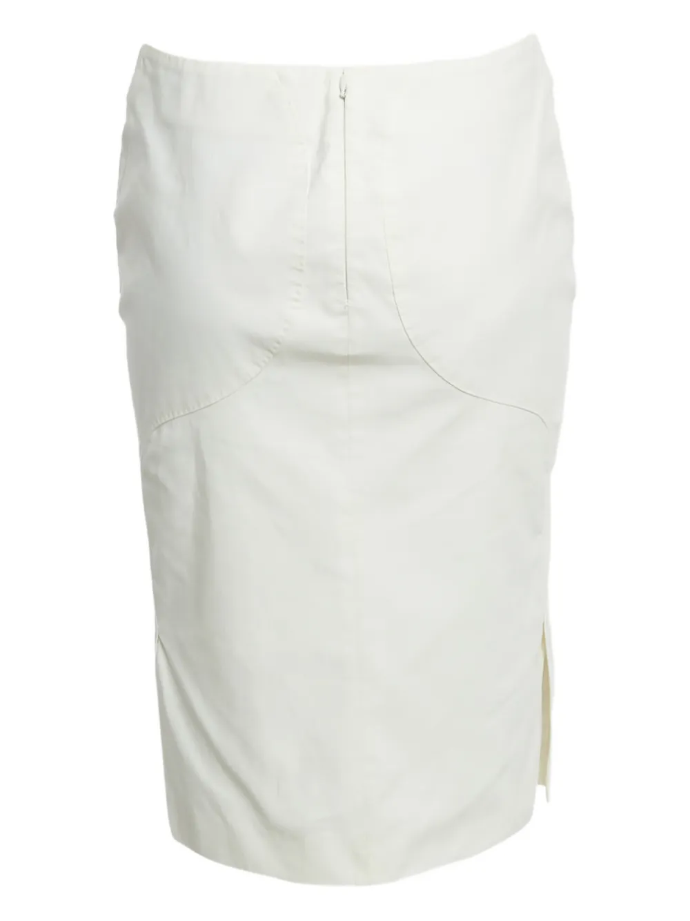 Alexander McQueen Pre-Owned flared midi skirt - Beige