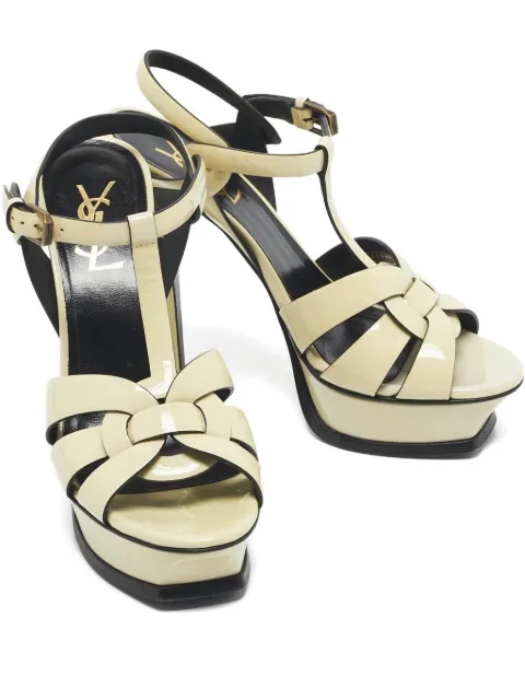 Saint Laurent Pre-Owned Tribute platform sandals
