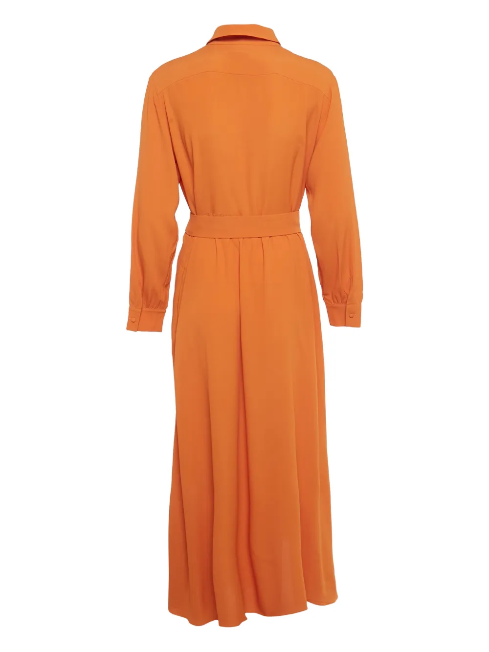 Weekend Max Mara tie-belt midi dress - Oranje
