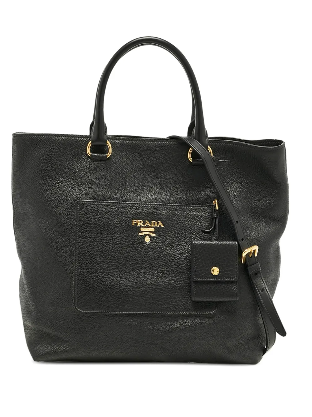 Prada Pre-Owned Danio leather tote bag - Nero