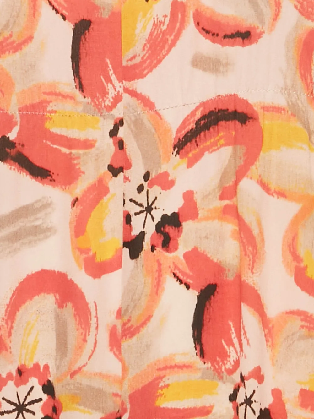 Paule Ka silk ruffled dress - Beige