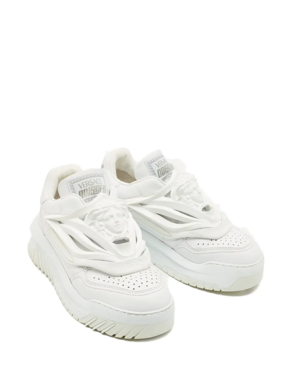 Versace Pre-Owned Odisseia Medusa emblem sneakers - Wit
