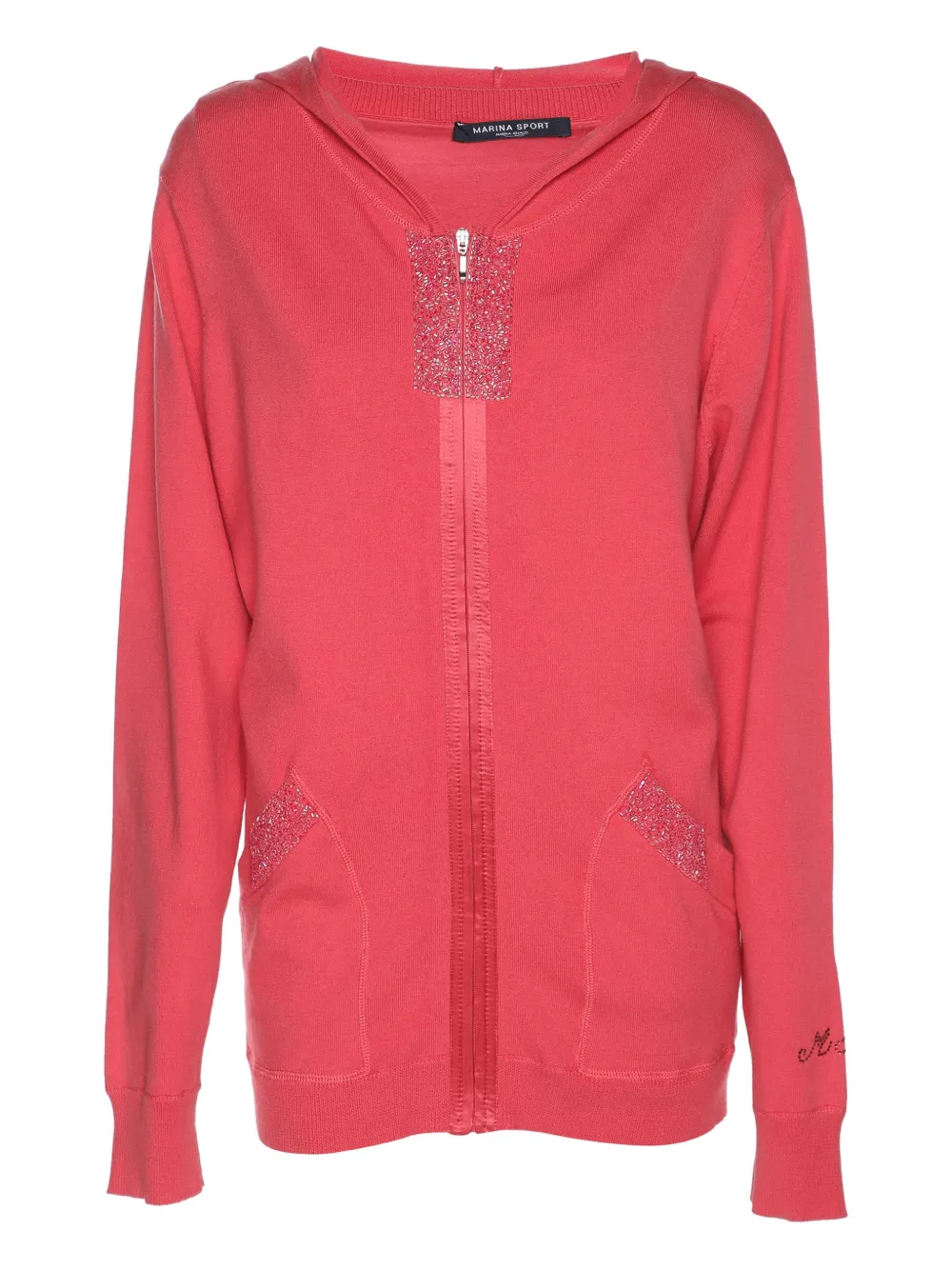 Marina Rinaldi zip-up jacket - Rosso