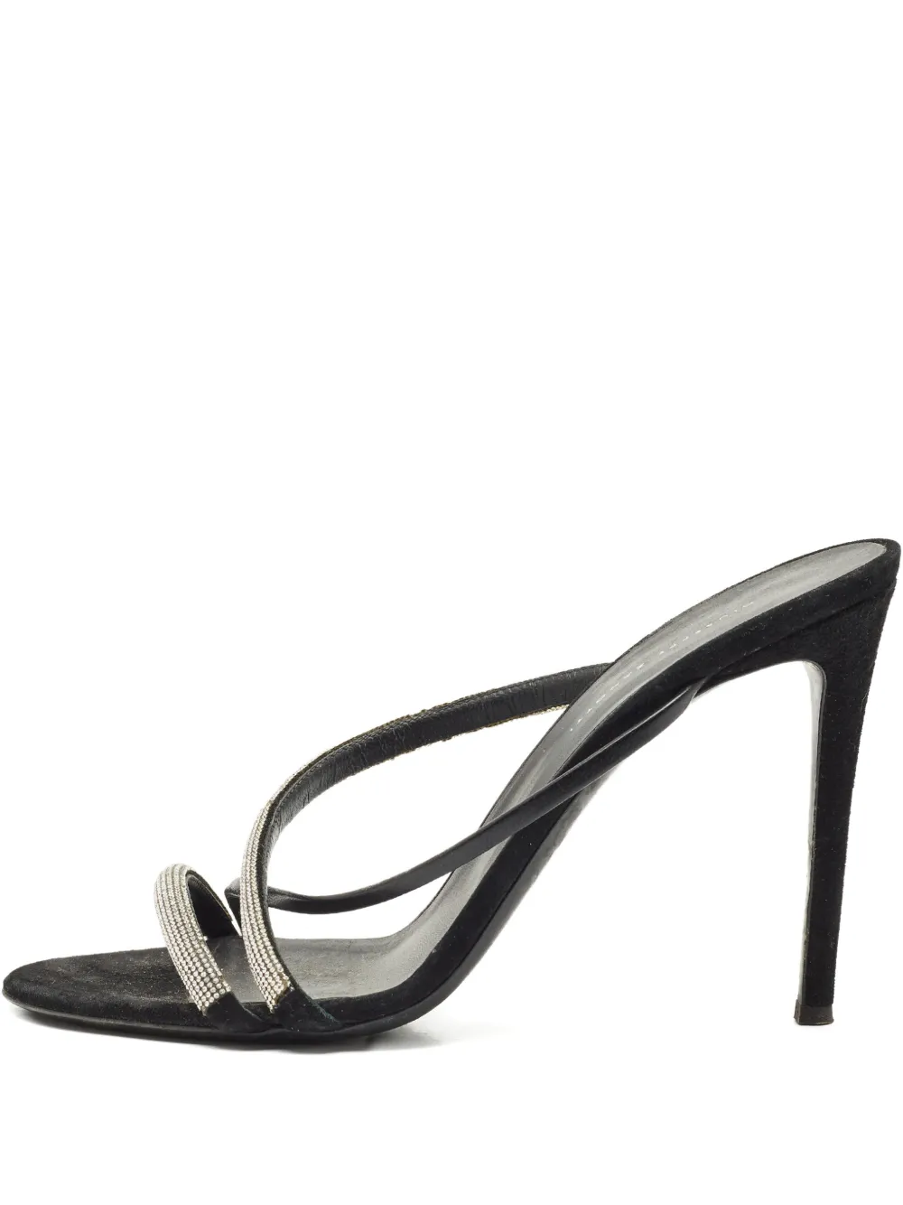 Giuseppe Zanotti rhinestone-embellished sandals - Nero