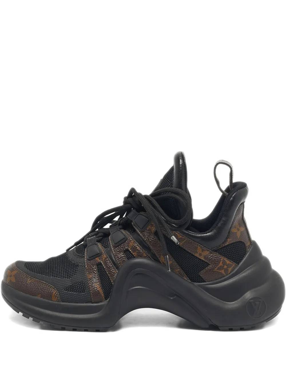 Louis Vuitton Pre-Owned Archlight coated-canvas sneakers | negro | Image 1