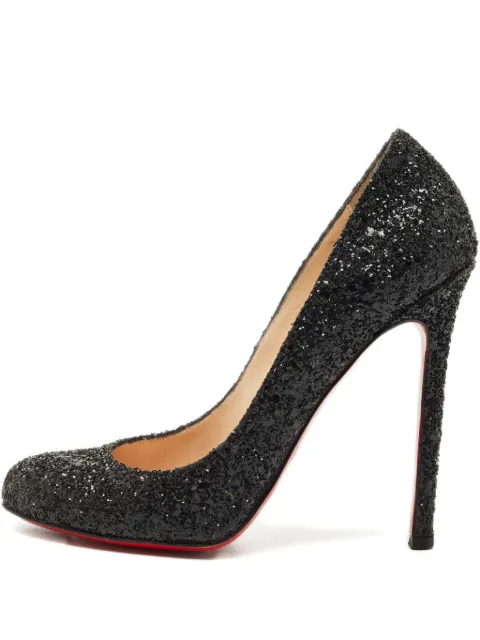 Christian Louboutin Pre-Owned Lady Lynch glitter pumps