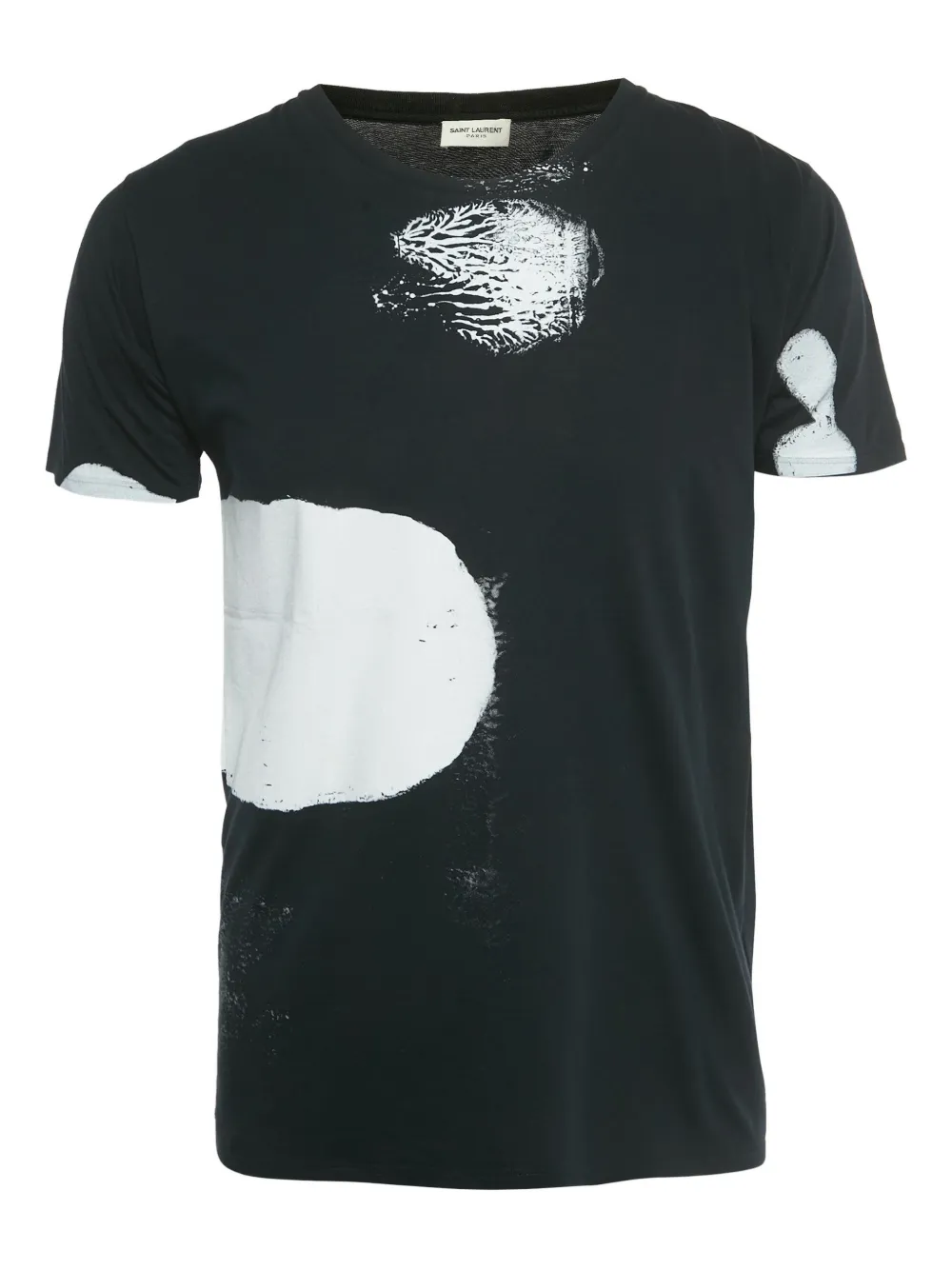 Saint Laurent Pre-Owned playera de algodón | negro | Image 1