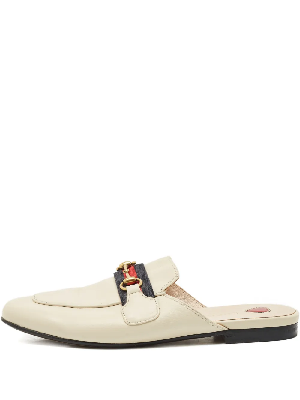 Gucci Pre-Owned Princetown Horsebit leather mules - Nude