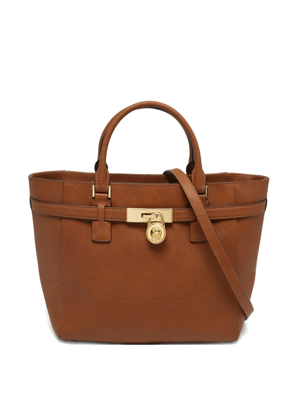 Michael Kors Borsa tote Hamilton in pelle - Marrone