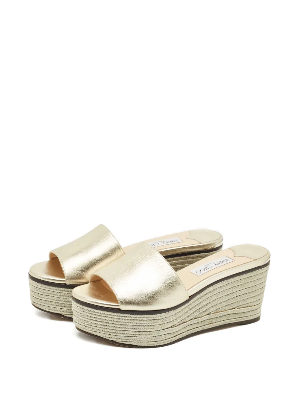 Jimmy Choo Pre-Owned platform espadrilles | Image 2