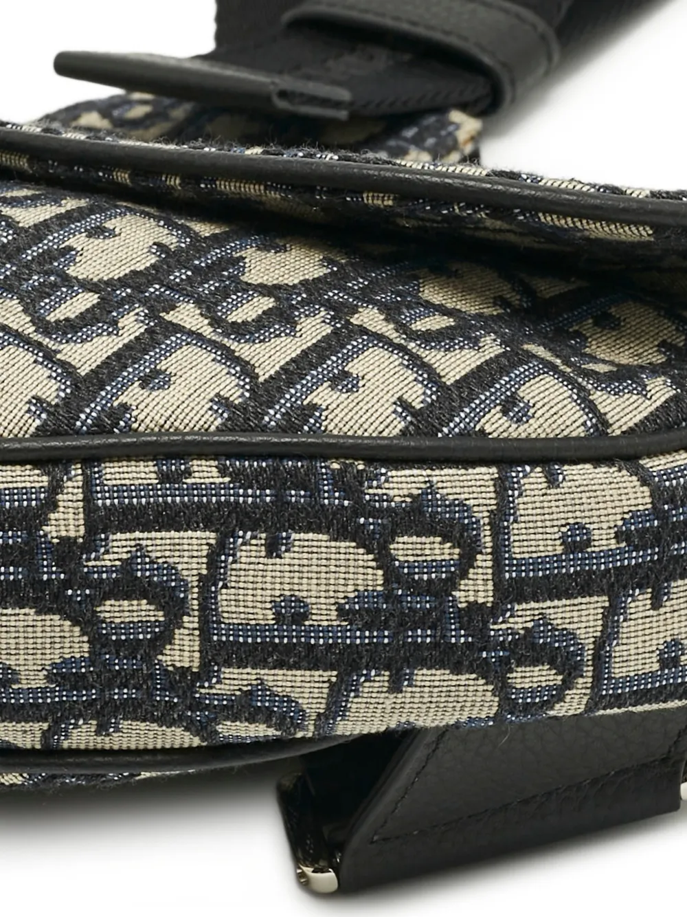 Christian Dior Pre-Owned Saddle oblique-canvas shoulder bag | Image 2