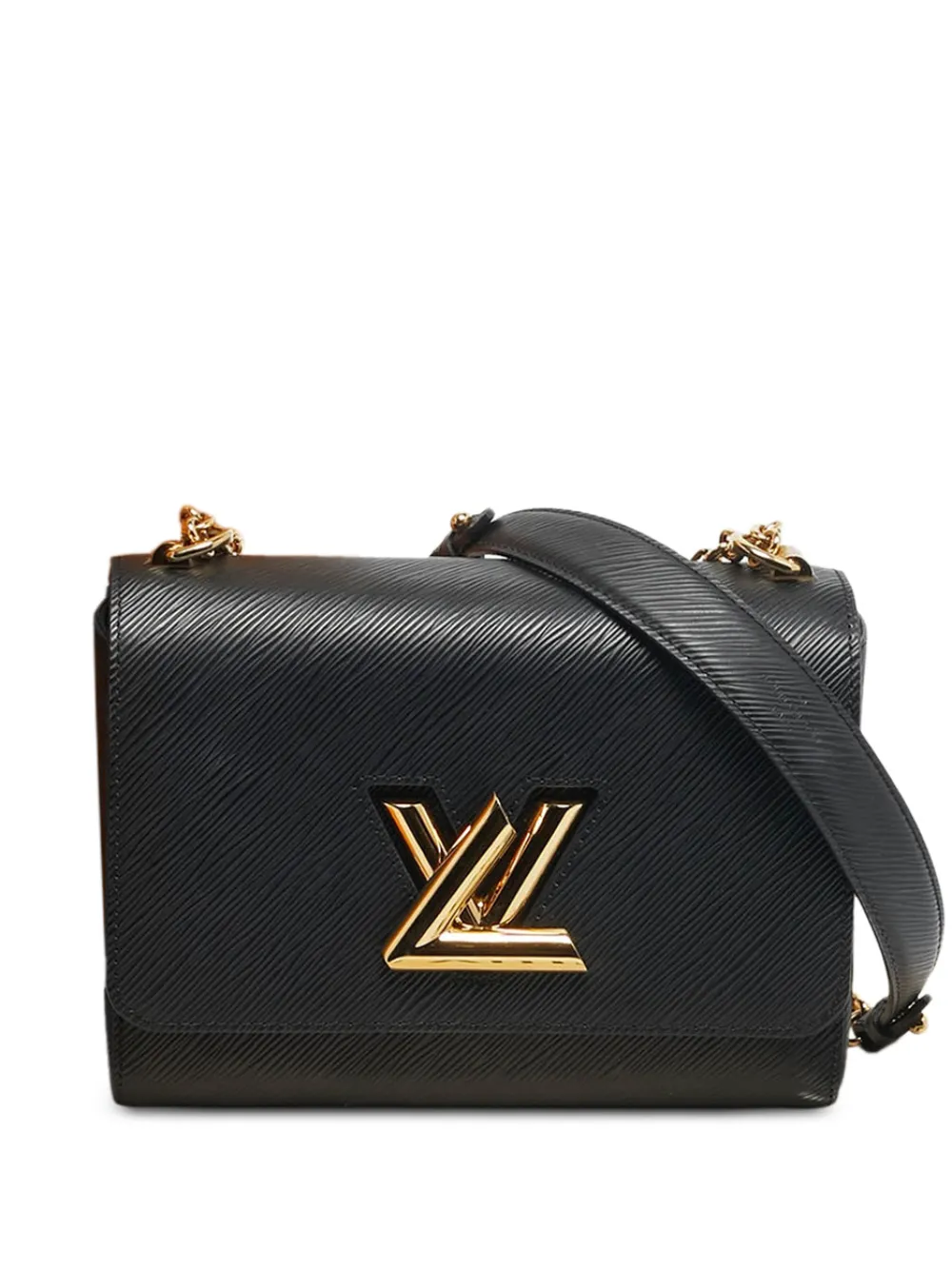 Louis Vuitton Pre-Owned Borsa a spalla Twist in pelle - Nero