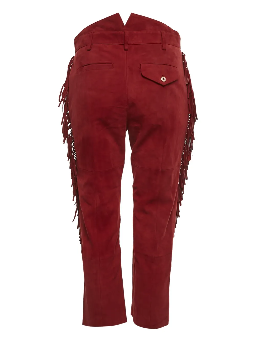 Zadig&Voltaire fringe-detail suede trousers | Image 2