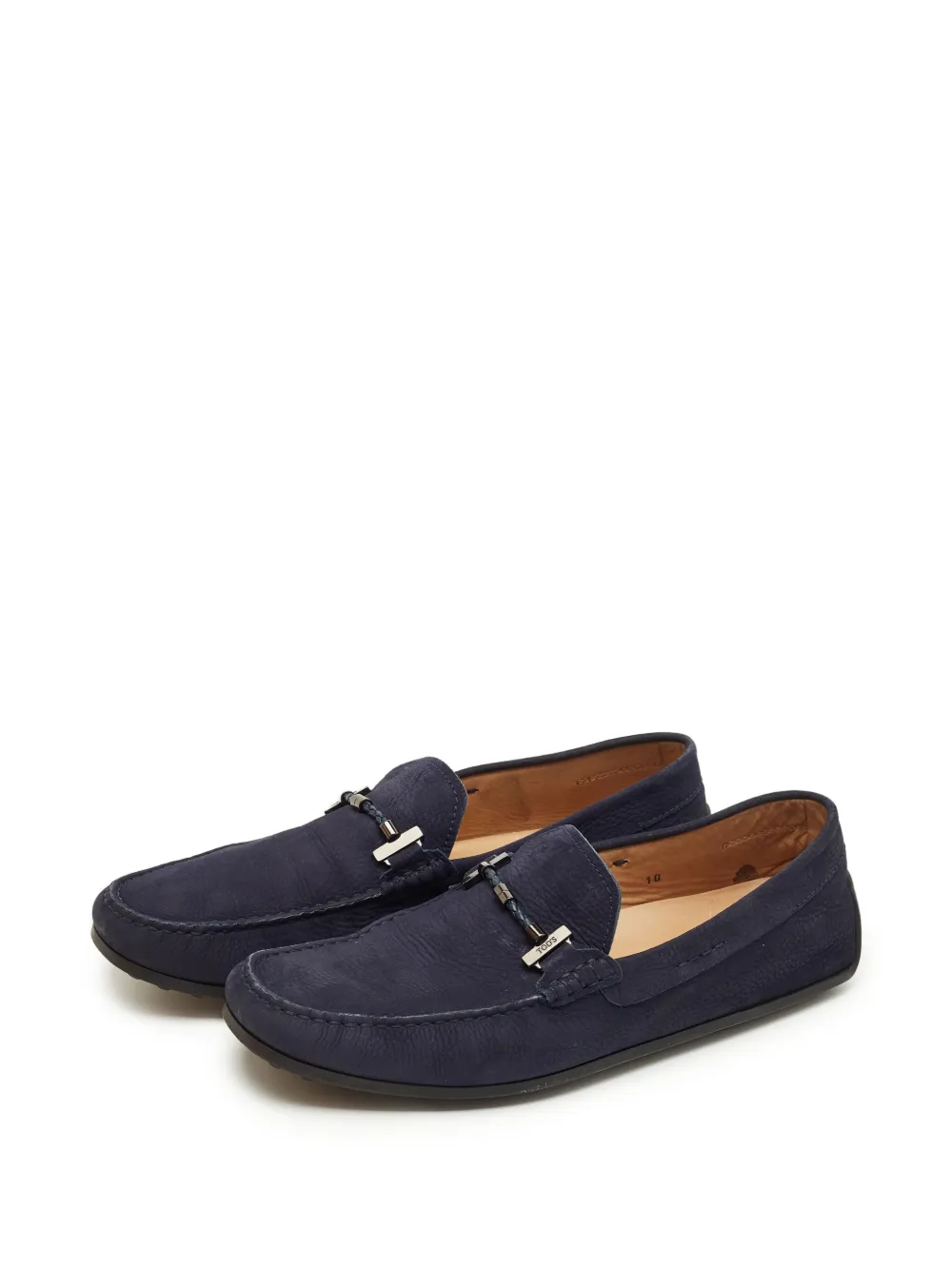 Tod's mocassins en daim à détail de logo | Image 2