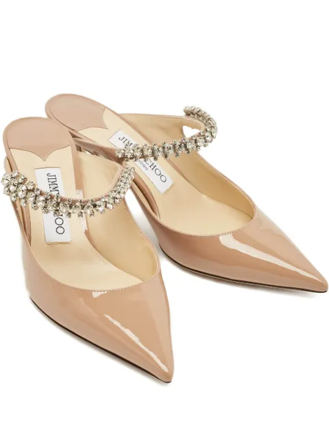 Jimmy Choo Pre-Owned mules Bing à ornements en cristal