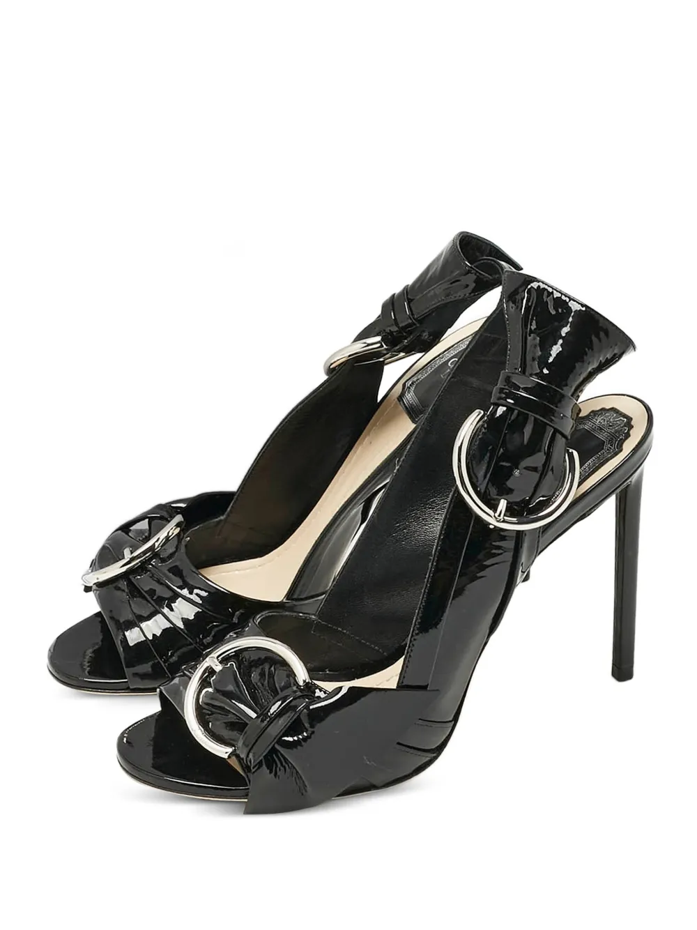 Christian Dior Pre-Owned buckled sandals - Nero