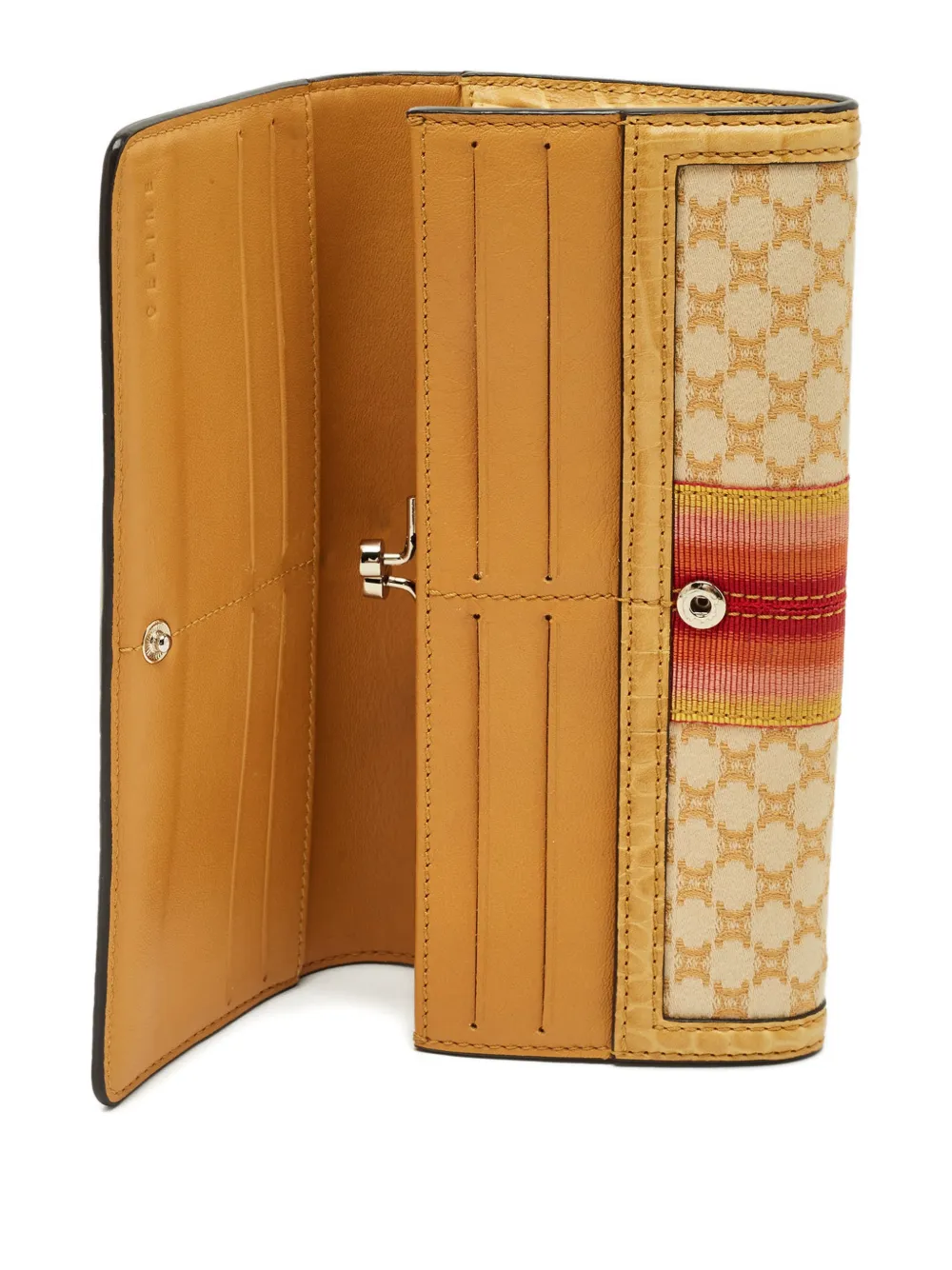 Celine Pre-Owned 2008 Macadam embossed-leather wallet | Image 2