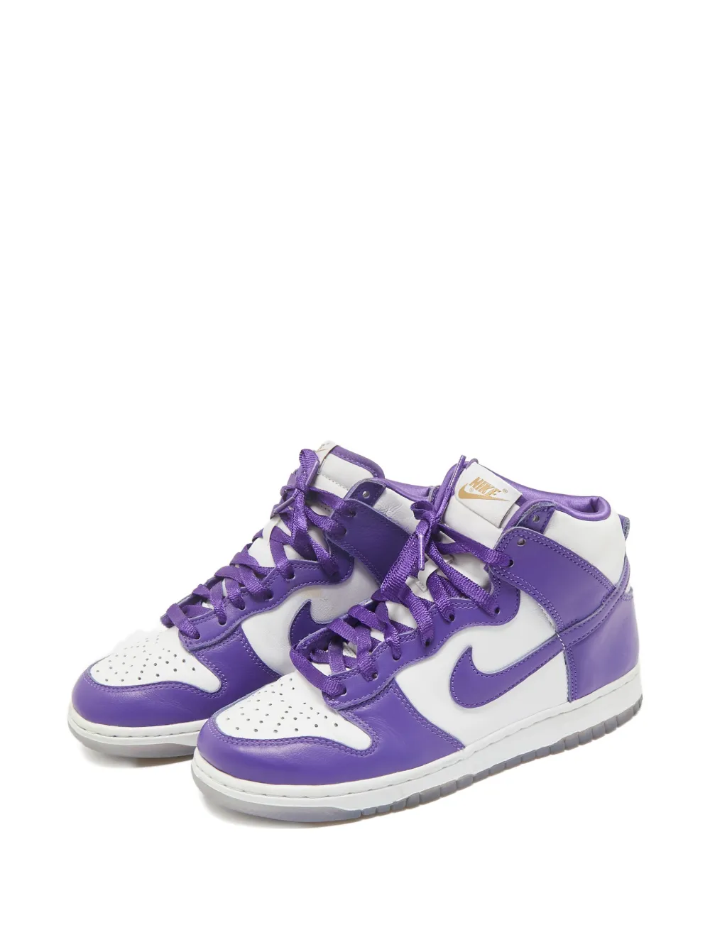 Nike high-top leather sneakers - Paars
