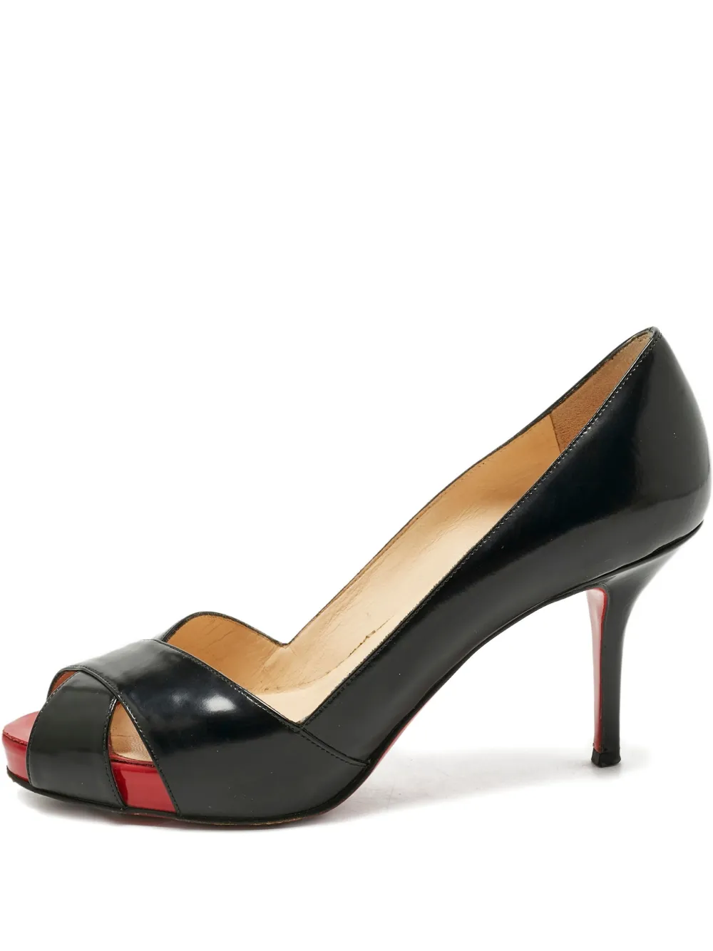 Christian Louboutin Pre-Owned Shelley criss-cross pumps - Schwarz