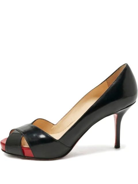 Christian Louboutin Pre-Owned Shelley criss-cross pumps