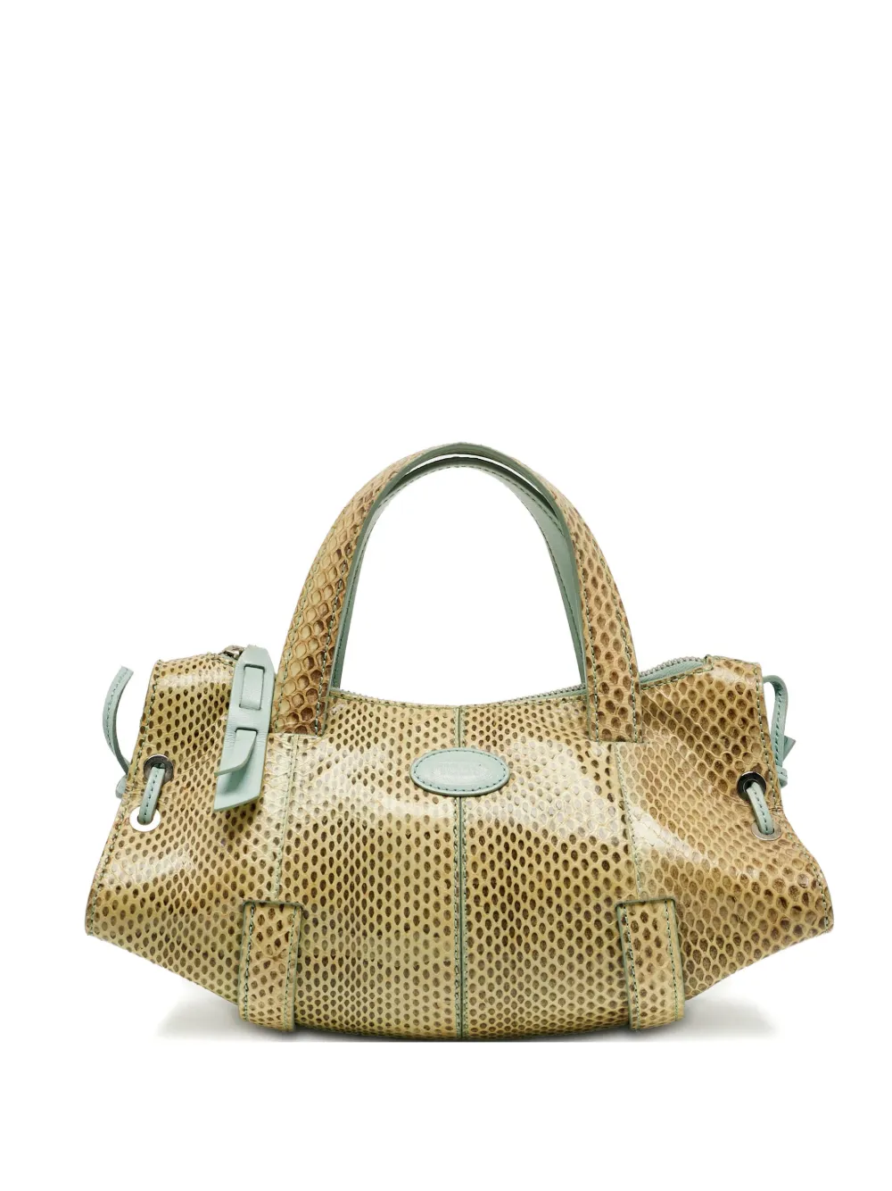 Tod's Vintage python leather tote bag - Toni neutri