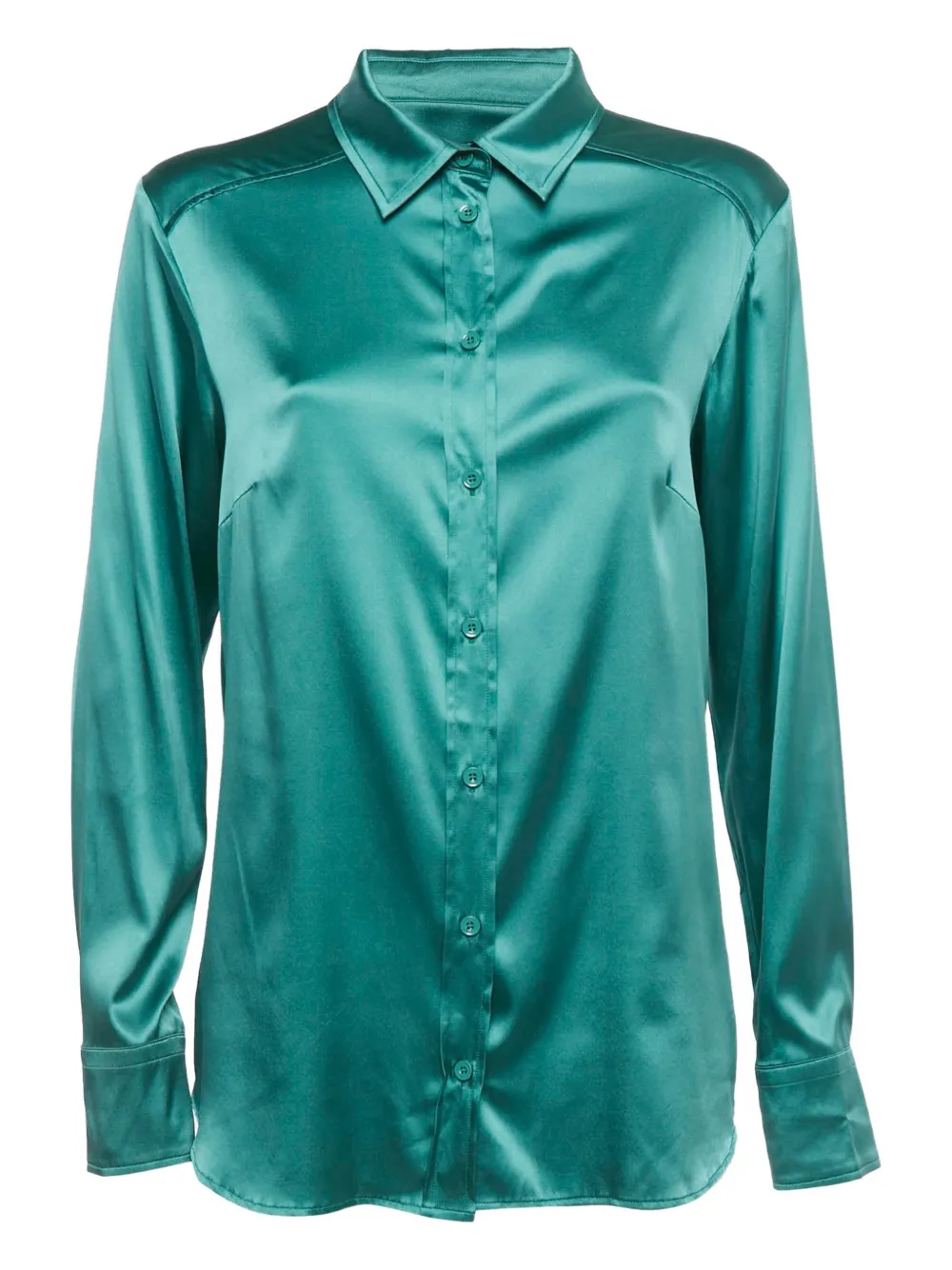 Weekend Max Mara silk green shirt - Verde