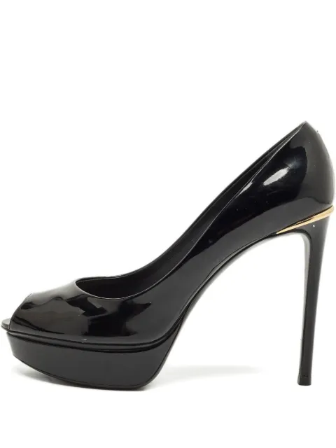 Louis Vuitton Pre-Owned Eyeline peep-toe pumps