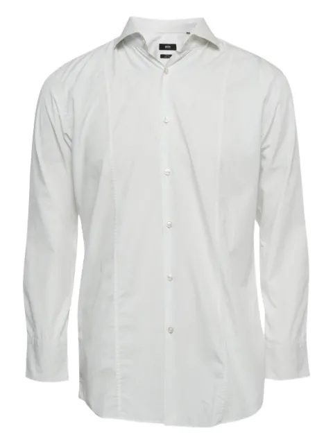 BOSS Philip long-sleeve button-fastening shirt