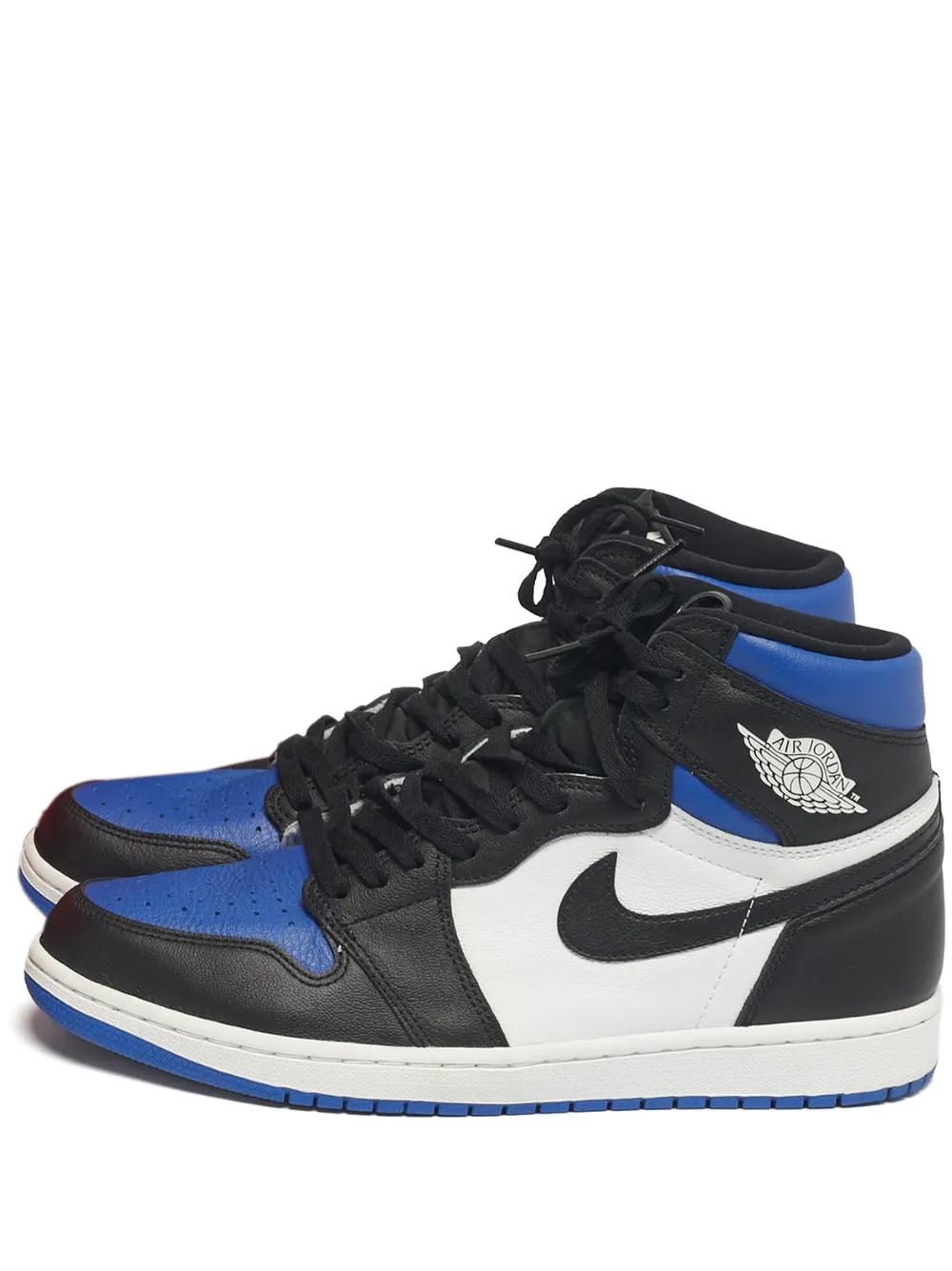 Jordan Air Jordan 1 leather sneakers | Black | Image 1