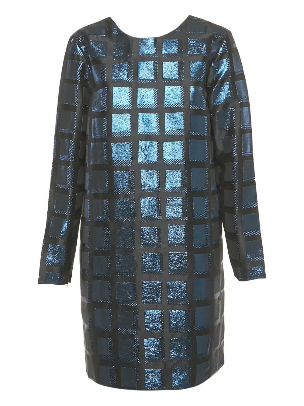 Kenzo Pre-Owned V-neck shift mini dress - Blauw