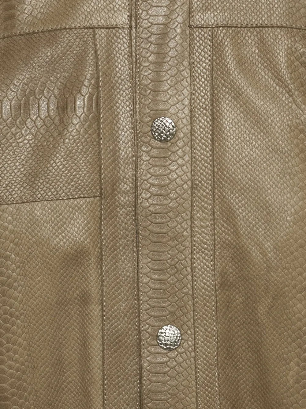 Roberto Cavalli reptile-textured leather jacket | Image 2
