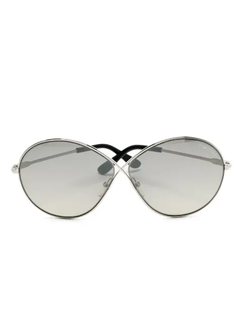 TOM FORD Rania 02 round sunglasses