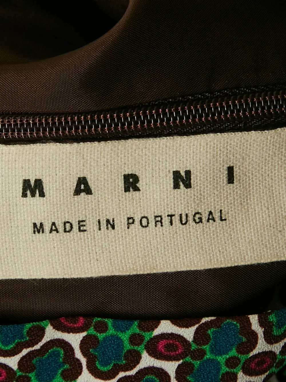 Marni Pre-Owned printed midi dress - Groen