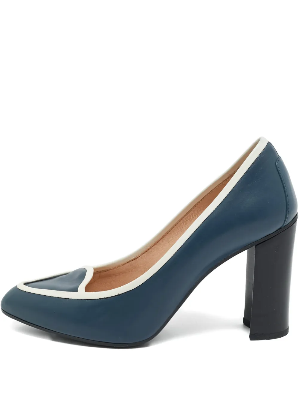 Tod's block-heel pumps - Blau