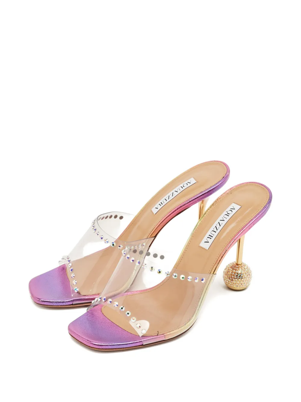 Aquazzura square-toe sandals - Wit