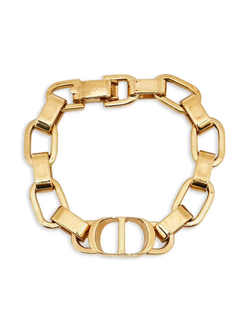 Christian Dior Pre-Owned Bracciale a catena - Oro