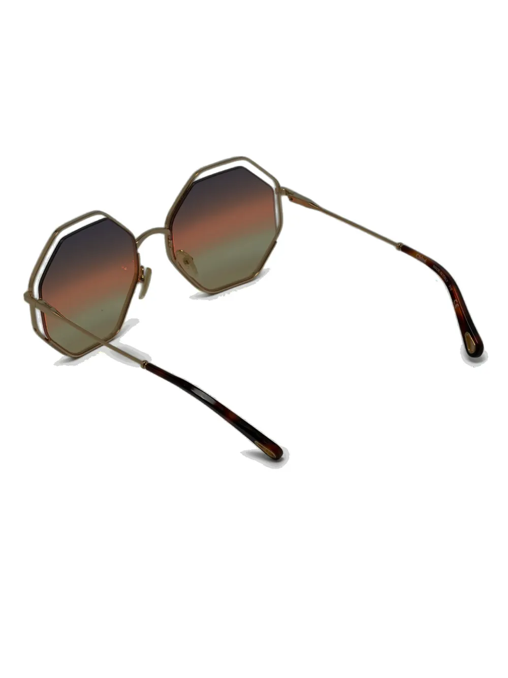 Chloé Pre-Owned Poppy  geometric-frame sunglasses | Image 2