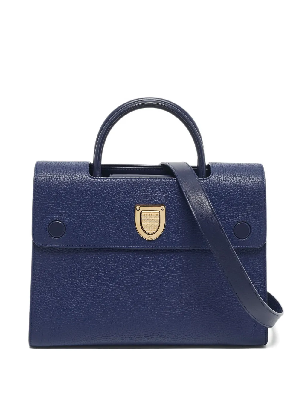 Christian Dior Pre-Owned Borsa tote piccola 2016 in pelle - Blu