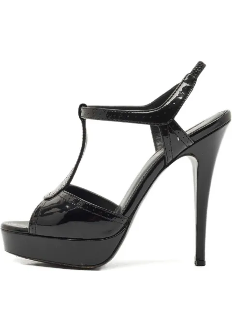 Saint Laurent Pre-Owned leather heeled sandals