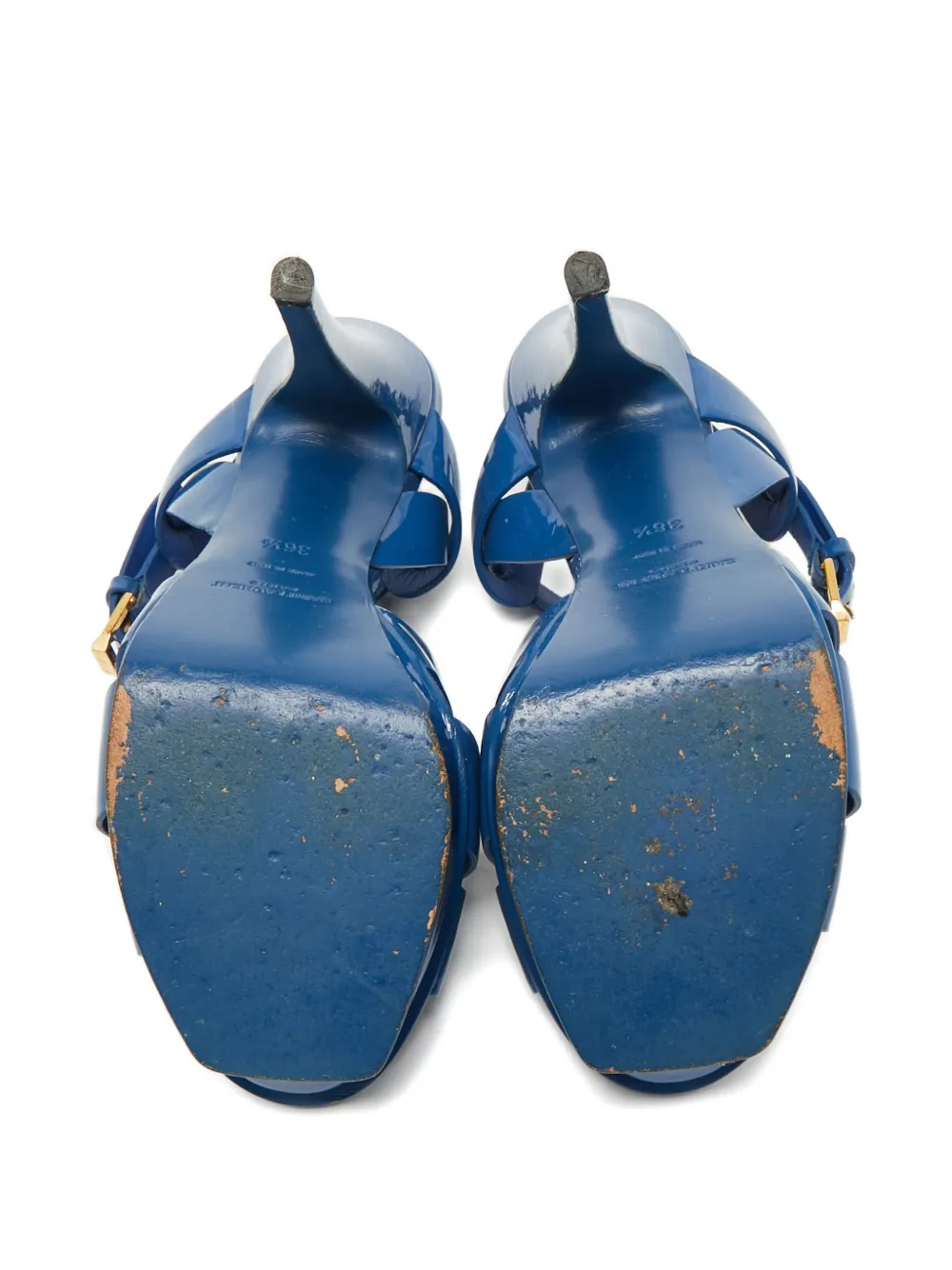 Saint Laurent Pre-Owned Tribute platform sandals | Image 2