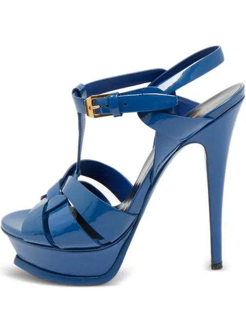 Saint Laurent Pre-Owned Tribute platform sandals